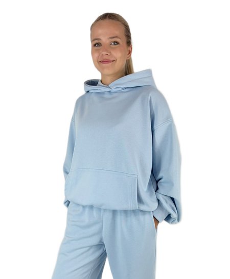 Bluza z kapturem kangurka oversize 